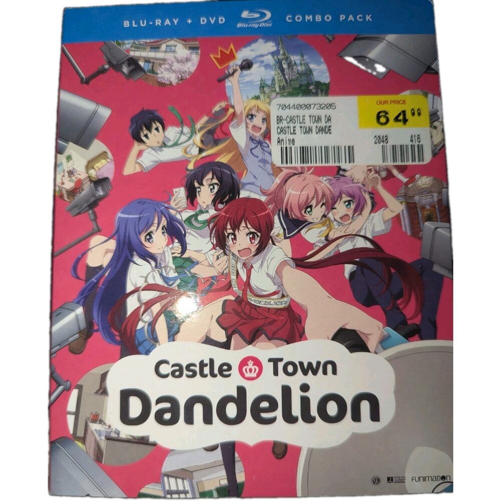 Castle Town Dandelion: the Complete Series Collection Bluray Anime & Slip Cover